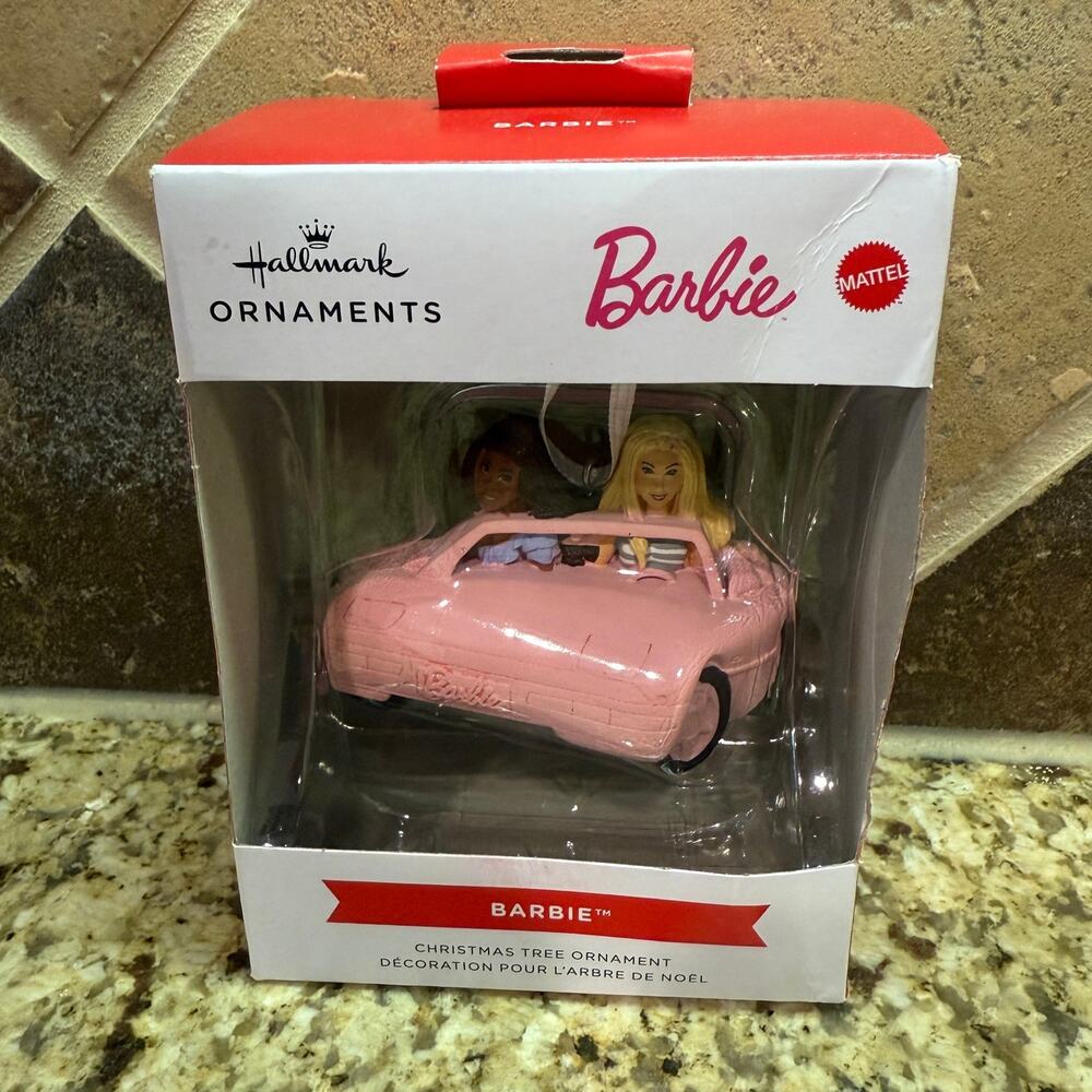 New Barbie & Friend Going On A Road Trip The Movie Hallmark Christmas Ornament